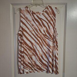 Nine West Sleeveless Fancy Tank